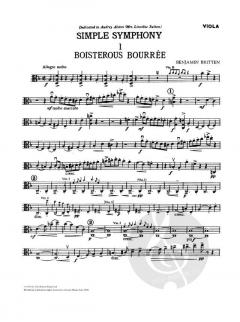 Simple Symphony von Benjamin Britten 