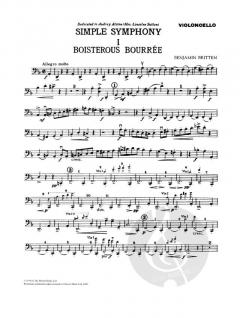Simple Symphony von Benjamin Britten 