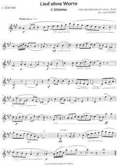 Lied ohne Worte, op. 19, 4 von Felix Mendelssohn Bartholdy (Download) 