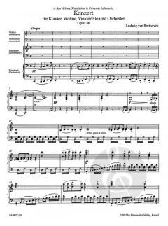 Konzert C-Dur op. 56 von Ludwig van Beethoven (Download) 