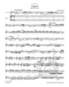 Tzigane von Maurice Ravel 