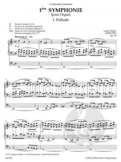 Sämtliche Orgelwerke Band 1 von Louis Vierne im Alle Noten Shop kaufen