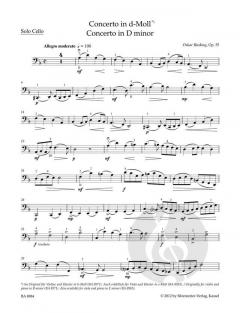 Concerto h-Moll op. 35 von Oskar Rieding 