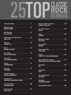 25 Top Classic Rock Songs 