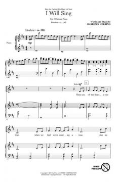 I Will Sing (Darren S. Herring) 