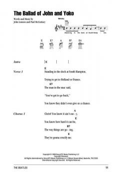 Ukulele Chord Songbook: The Beatles von The Beatles 