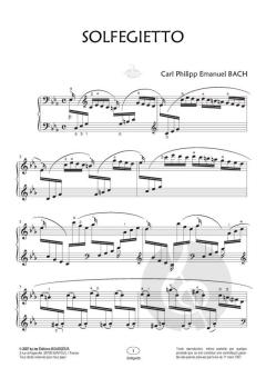 Solfegietto Do Mineur von Carl Philipp Emanuel Bach 