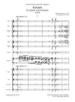 Klavierkonzert a-moll op. 54 von Robert Schumann 