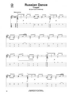Nutcracker Suite For Solo Classical Guitar von Pjotr Iljitsch Tschaikowski 