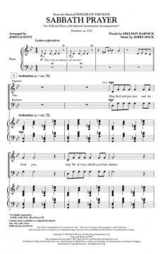 Sabbath Prayer 