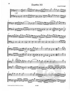 12 progressive Duette op. 2 von Joseph Reinagle 