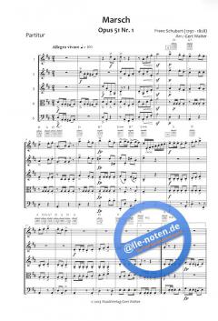 Marsch, op.51, 1 von Franz Schubert (Download) 
