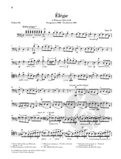 Élégie Op. 24 von Gabriel Fauré für Violoncello und Klavier im Alle Noten Shop kaufen
