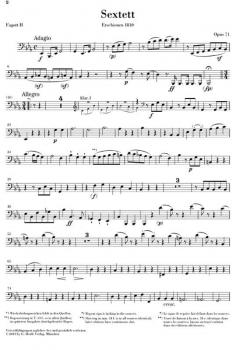 Sextett Es-dur op. 71 mit Marsch WoO 29 (Ludwig van Beethoven) 