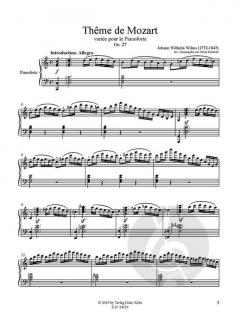 Variationen Vol. 5 von Johann Wilhelm Wilms für Pianoforte im Alle Noten Shop kaufen (Partitur)