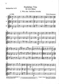 Festliches Trio (Edwin Kammerer) 