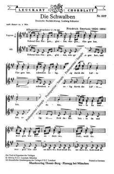 Die Schwalben (Bedrich Smetana) 