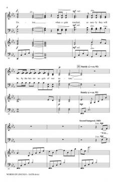 Words Of Lincoln (Chorus Of The Union) von John Purifoy (Download) 