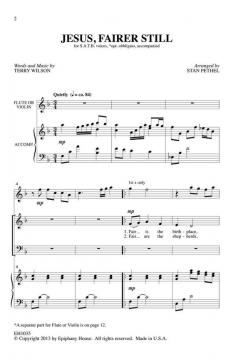 Jesus, Fairer Still (Download) 