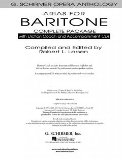 Arias For Baritone 
