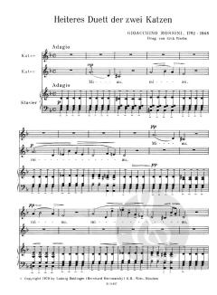 Katzen-Duett von Gioachino Rossini 
