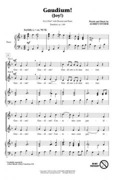 Gaudium! (Joy!) von Audrey Snyder (Download) 