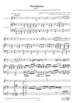 Variationes op. 3 op. 3 von François Georges Auguste Dauverné 