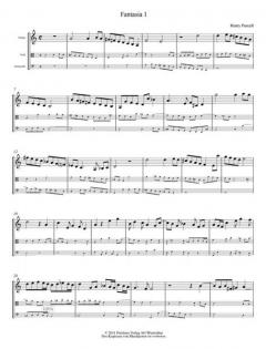 Dreistimmige Fantasien von Henry Purcell 