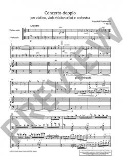 Concerto doppio von Krzystof Penderecki 