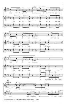 I'm Gonna Sing 'Til The Spirit Moves In My Heart von Moses Hogan (Download) 