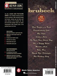 Jazz Play-Along Vol. 161: Dave Brubeck im Alle Noten Shop kaufen