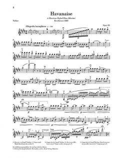 Havanaise op. 83 von Camille Saint-Saëns 