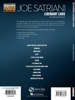 Legendary Licks von Joe Satriani 