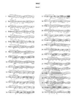 Vocalisen für Kontrabasstuba Band 1 von Marco Bordogni 