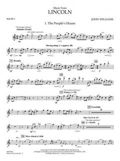 Music from Lincoln von John Williams 
