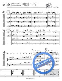 Easy Pattern: Holzbläser in C (hohes Register) 