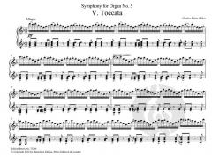 Toccata op. 42/1 von Charles-Marie Widor 