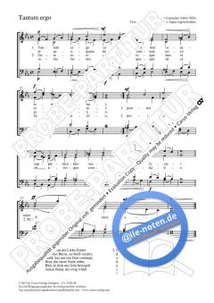 Tantum ergo (Sakrament der Liebe Gottes) Es-Dur (Clemens Lemacher) 