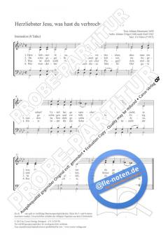 Herzliebster Jesu, was hast du verbrochen (Ulrich Führe) 