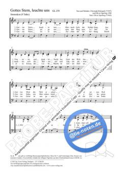 Gottes Stern, leuchte uns C-Dur (2012) von Oliver Sperling (Download) 