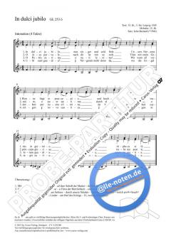 In dulci jubilo F-Dur von John Barnard (Download) 