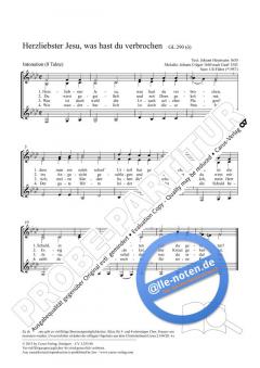 Herzliebster Jesu, was hast du verbrochen (Ulrich Führe) 