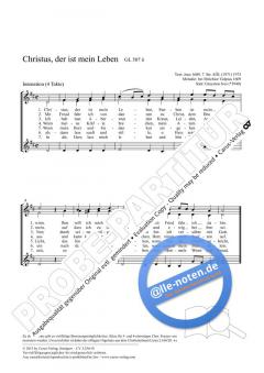Christus, der ist mein Leben D-Dur (2012) (Grayston Ives) 