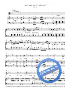 Konzertarien für tiefen Sopran und Alt von Wolfgang Amadeus Mozart 