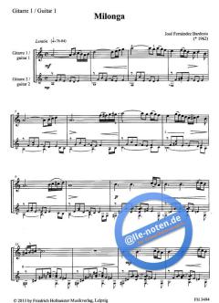 Two Popular Airs For Guitar Duo 