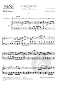 Konzert für Horn Es-Dur RWV C 41 von Antonio Rosetti im Alle Noten Shop kaufen