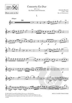 Konzert für Horn Es-Dur RWV C 41 von Antonio Rosetti im Alle Noten Shop kaufen