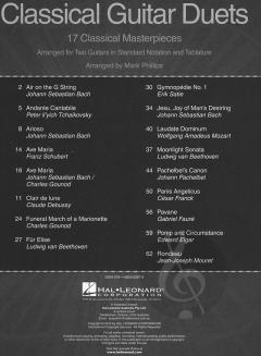 Classical Guitar Duets von Mark Phillips 