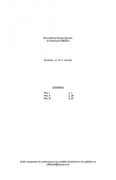 WTC 9/11 von Steve Reich 