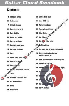 Carly Simon - Guitar Chord Songbook 